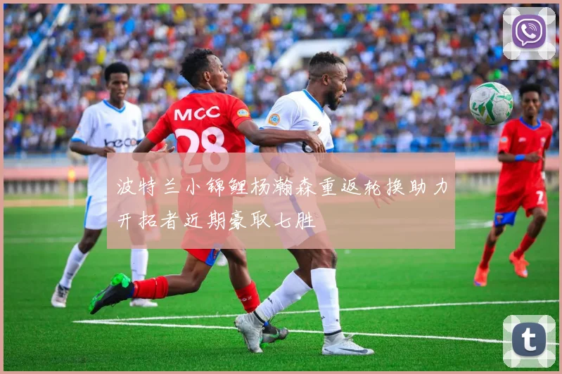 波特兰小锦鲤杨瀚森重返轮换助力开拓者近期豪取七胜
